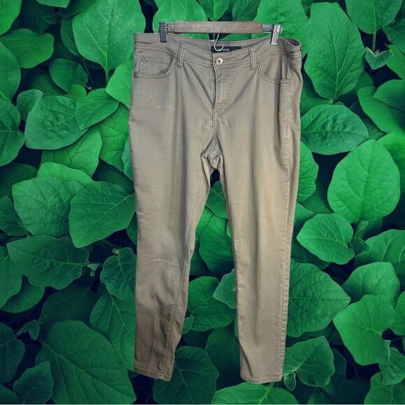 5 forā$25š„Jordache Skinny Beige Jeans Sizeā16 - Picture 1 of 7